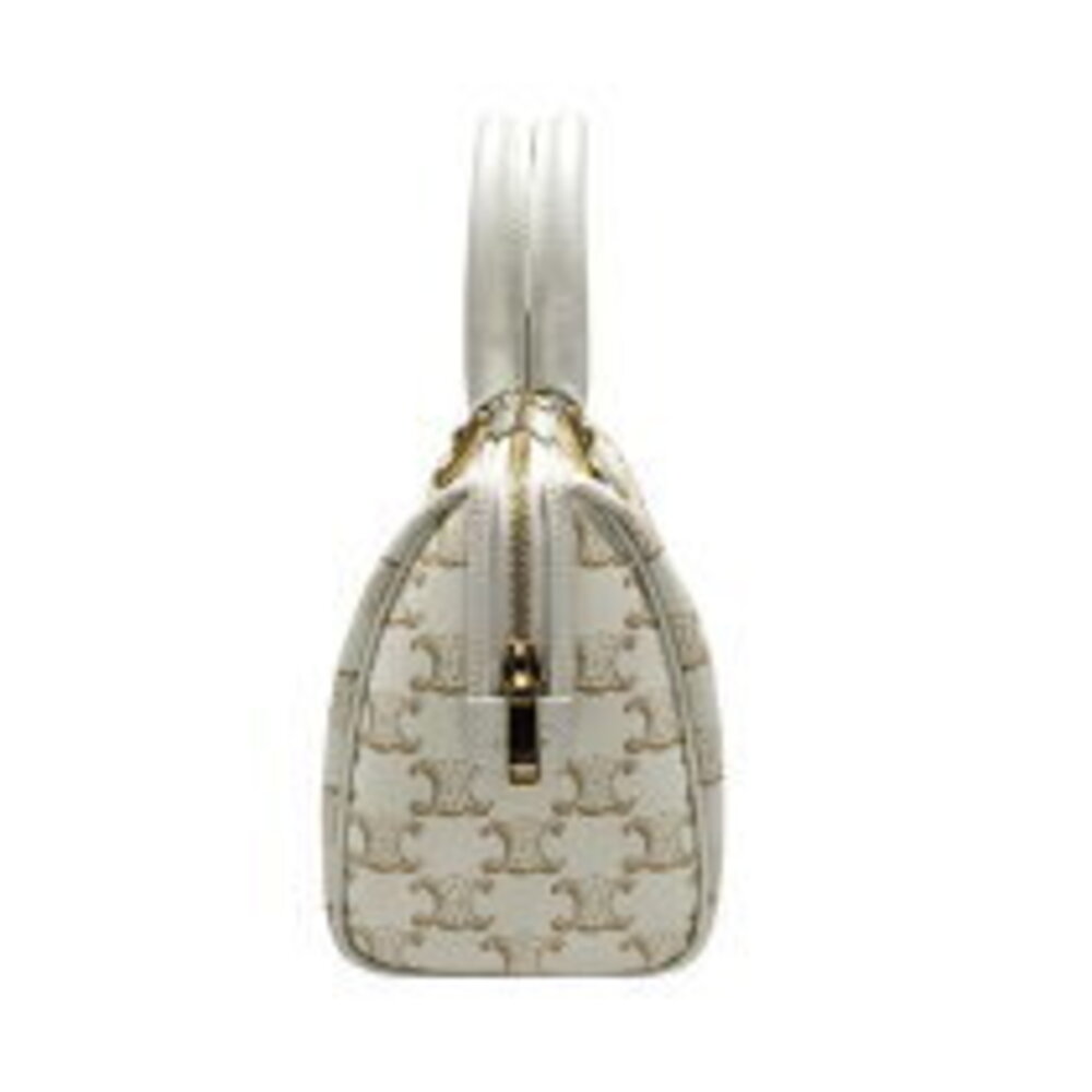 Celine Boston Bag Triomphe Canvas - Picture 4 of 10